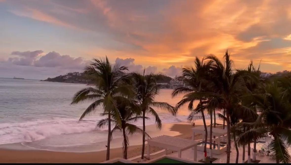 Espectacular Apto A Pie De Playa Con Vista Al Mar Manzanillo Luaran gambar