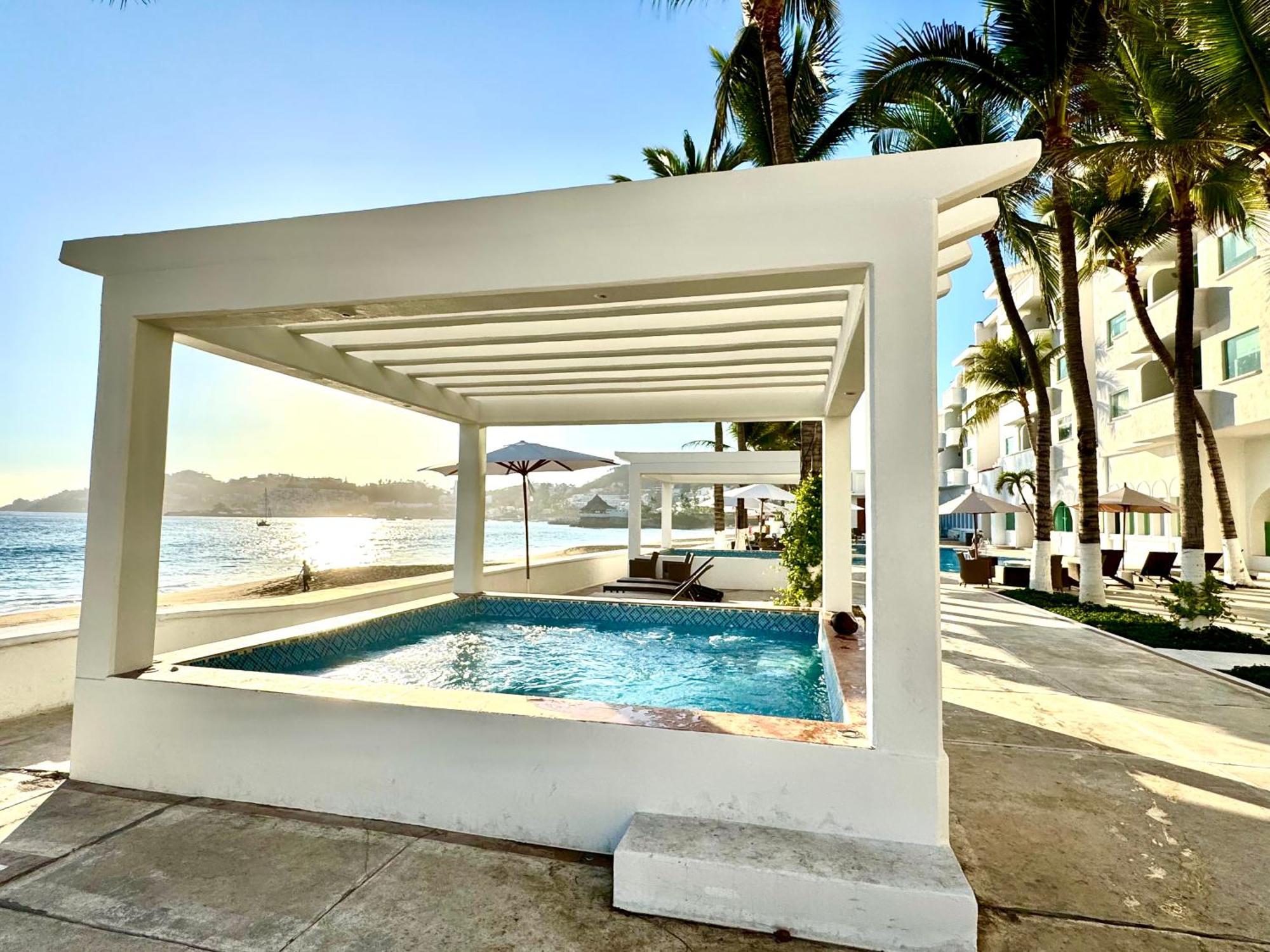Espectacular Apto A Pie De Playa Con Vista Al Mar Manzanillo Luaran gambar